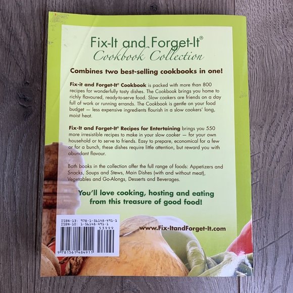 Fix It & Forget It Cookbook Collection Robin Rifkin 2000 Paperbook - Picture 2 of 12